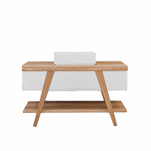 bathroom wooden table