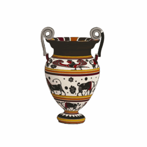egyptian brown vase