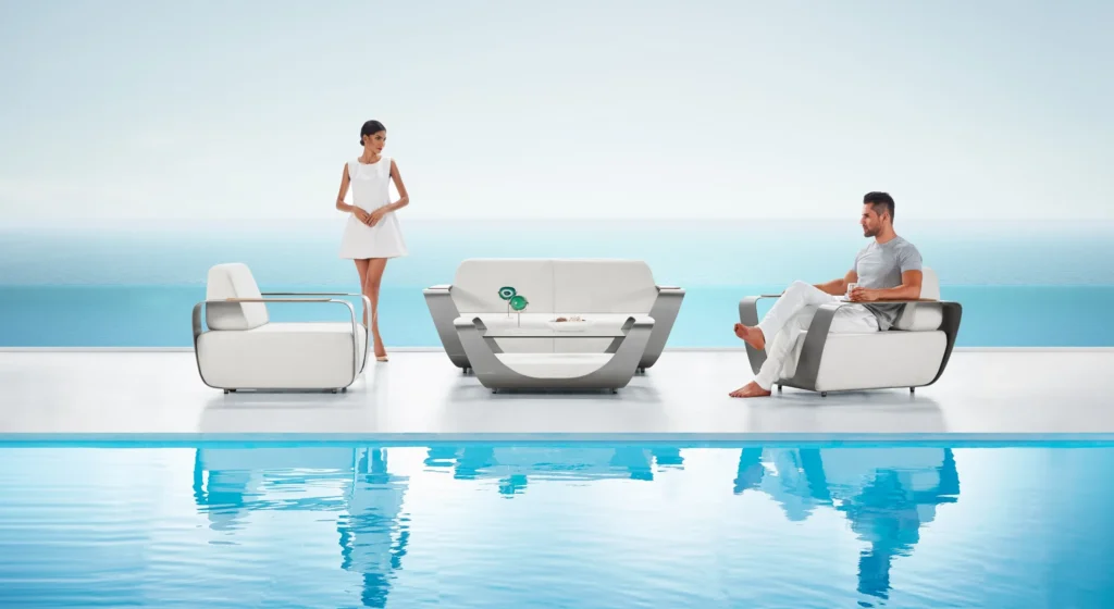 Designer outdoor furniture Australia — Italian Pininfarina and Claudio Bellini Studio alfresco collections — Casa Valour