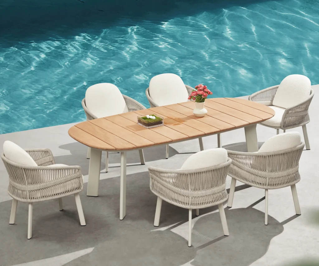 Luxury alfresco furniture Australia — complete outdoor lounge and dining — Casa Valour