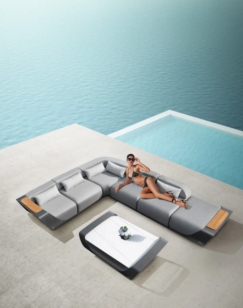 Luxury outdoor lounge sets Australia — Italian designer sofa sets — Casa Valour